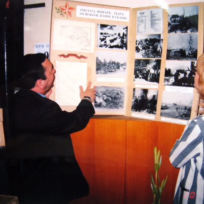 Архивохранилище, фотодокументальная выставка к 60-летию Победы, 2005 г.